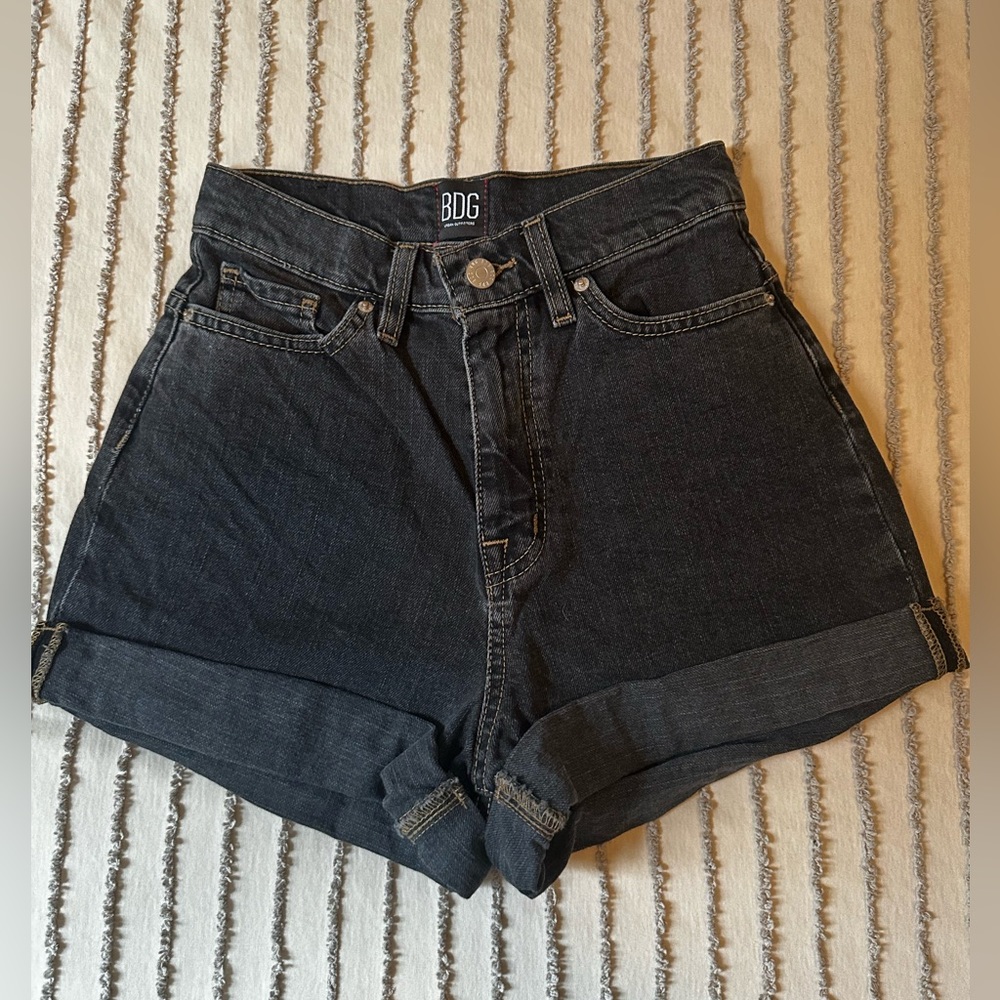 Urban Outfitters Black Jean Shorts